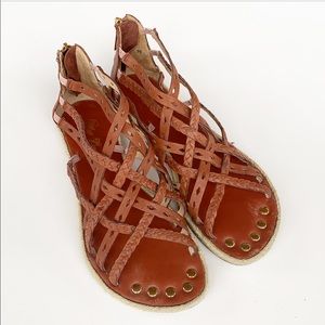 Matt Bernson Monaco Braided Gladiator Sandals